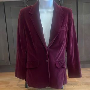 Velvet blazer/jacket